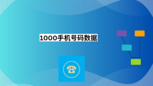 1000手机号码数据